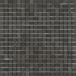 Mosaique pierre naturelle, carrelage mosaque, gris medium, strips, sur filet, mur d'accent, salle de